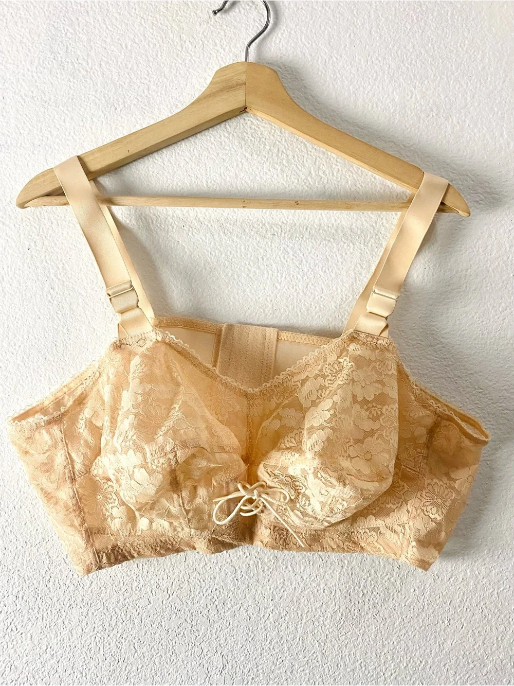 Vintage May Marie 50s Pin Up Bullet Bra 44D Plus Size New USA Made Sweater Girl